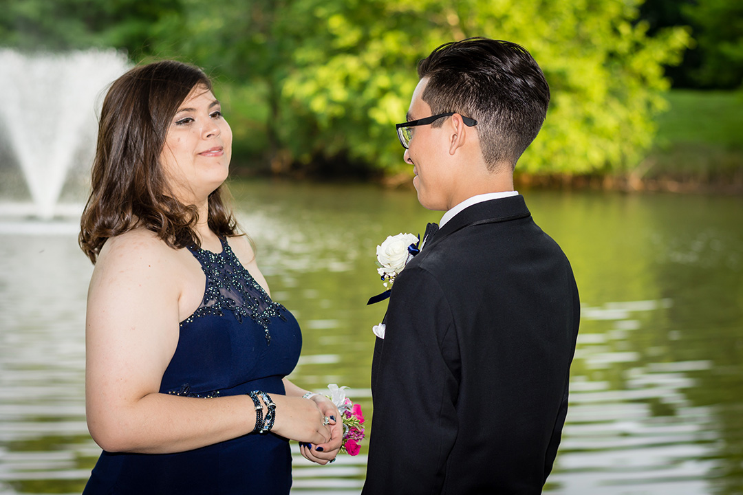 Prom pictures at UHCL on Bay Area